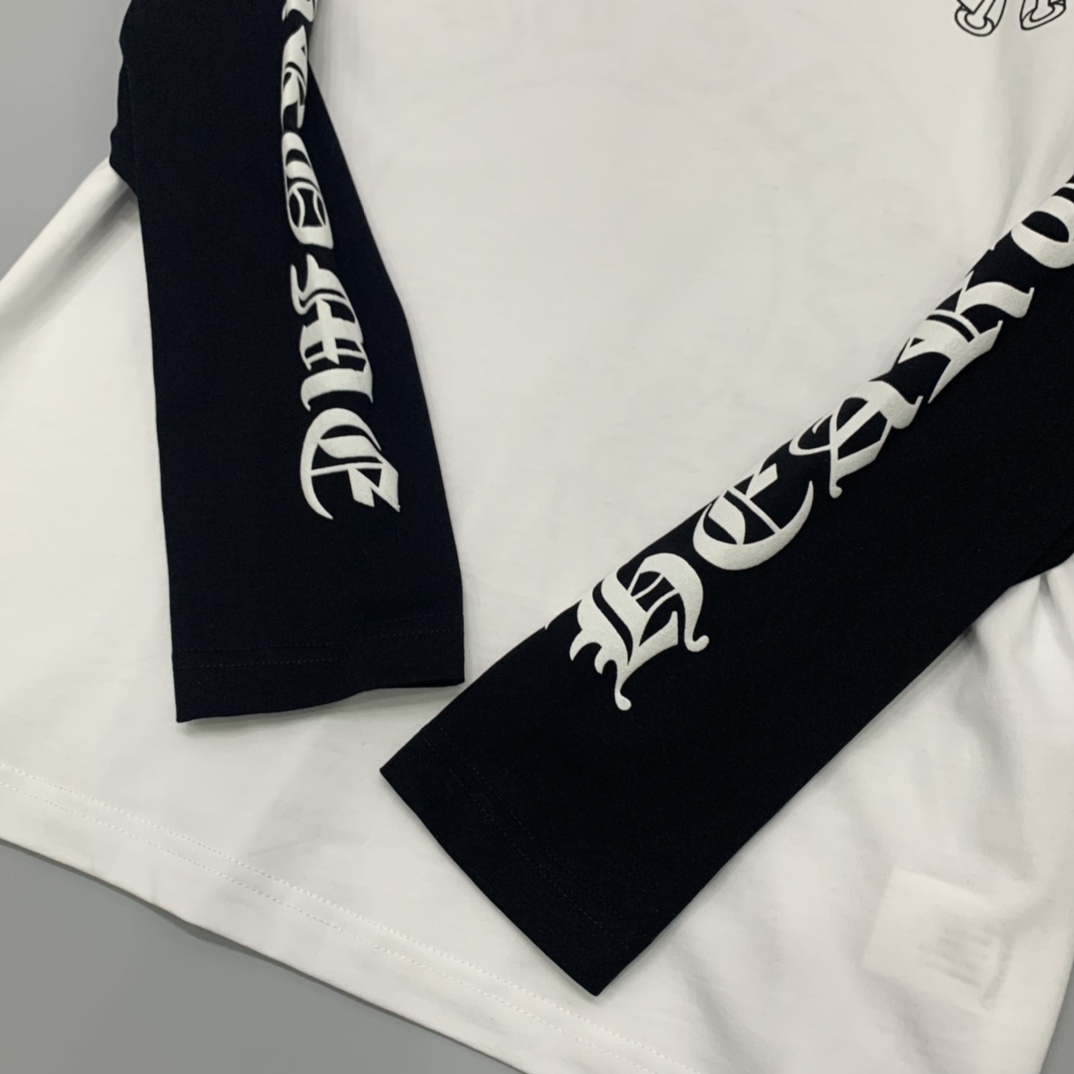 Chrome Hearts Horseshoe Neck Tee - DopestKickz