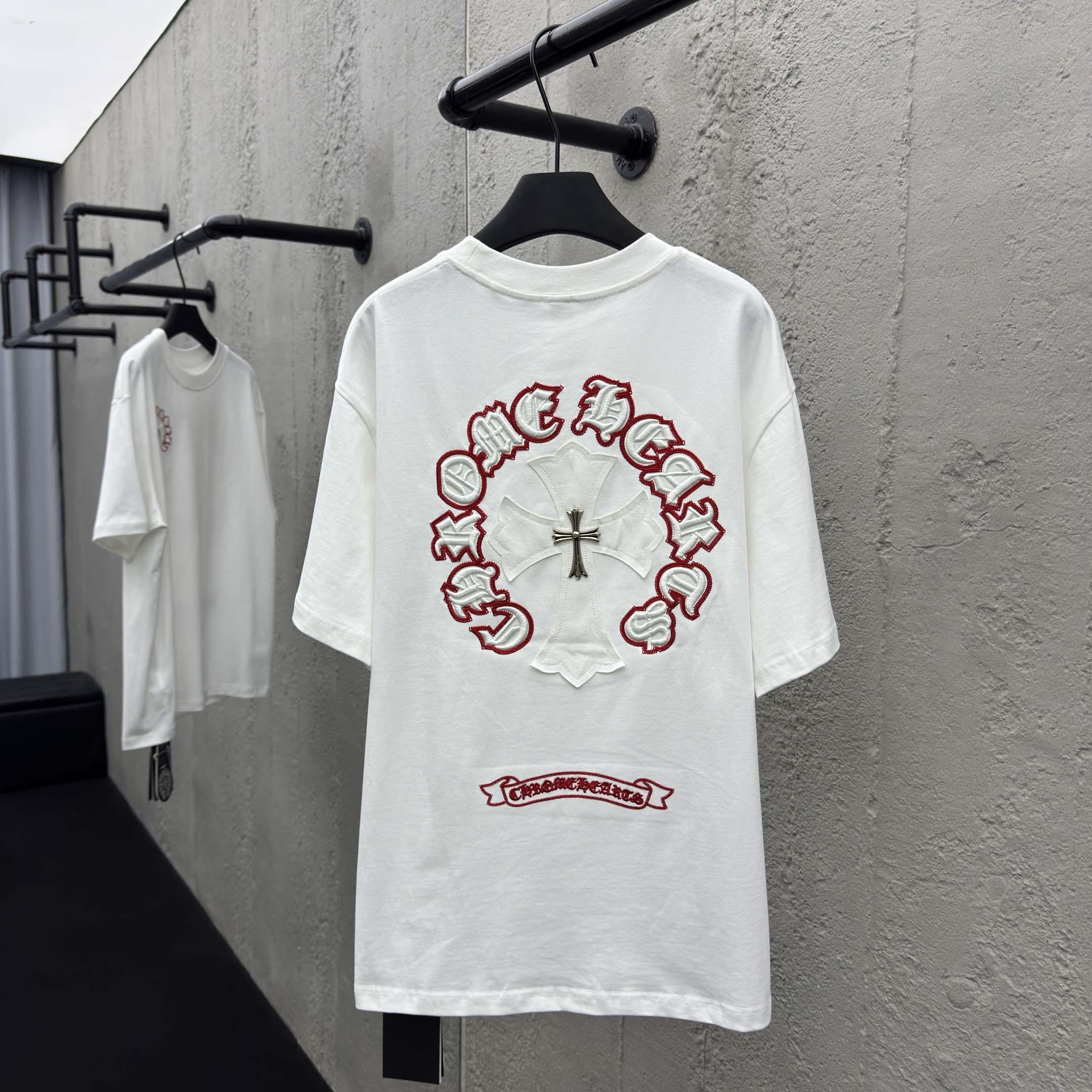 Chrome Hearts Cotton Tee - DopestKickz