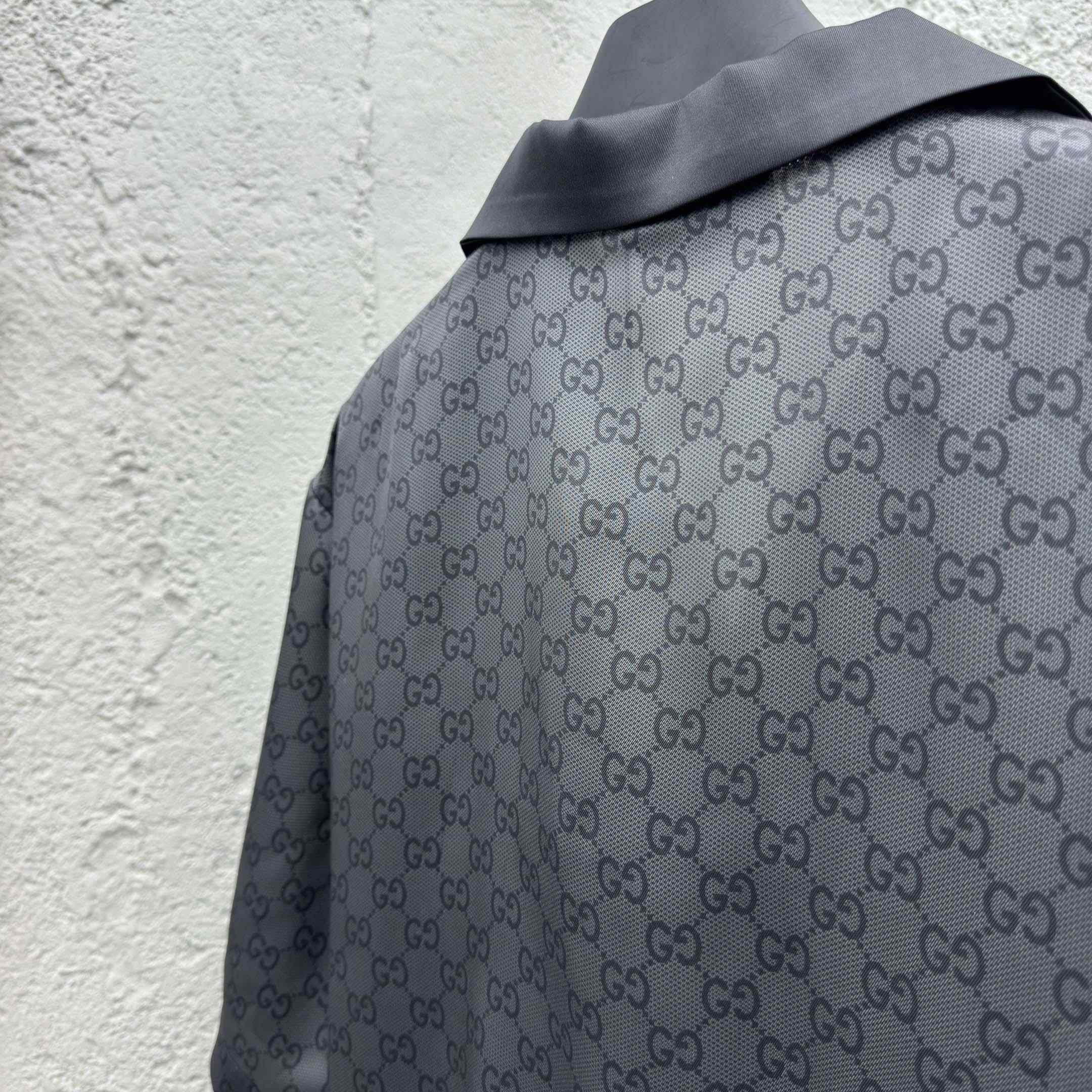 Gucci Printed Silk Twill Bowling Shirt - DopestKickz