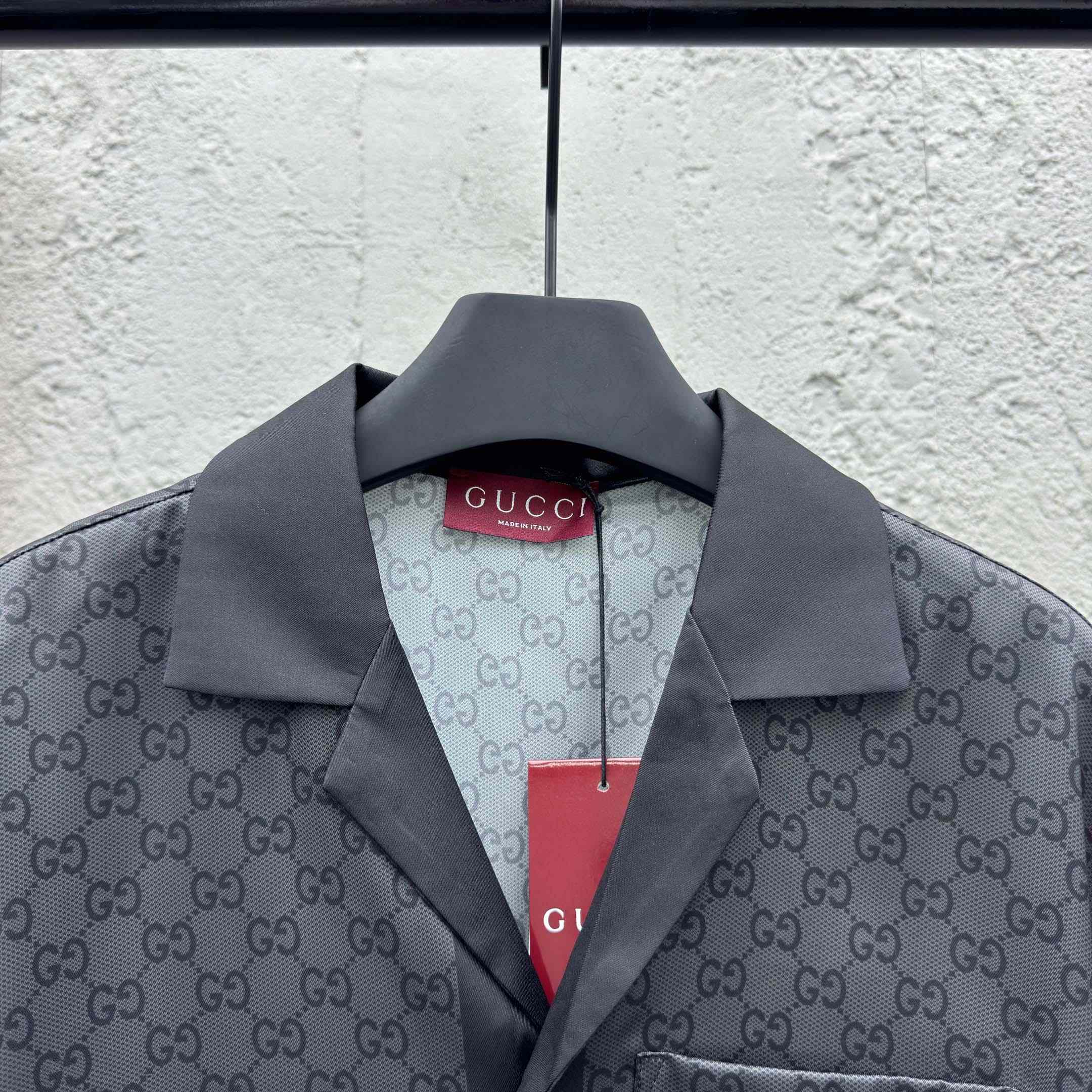 Gucci Printed Silk Twill Bowling Shirt - DopestKickz