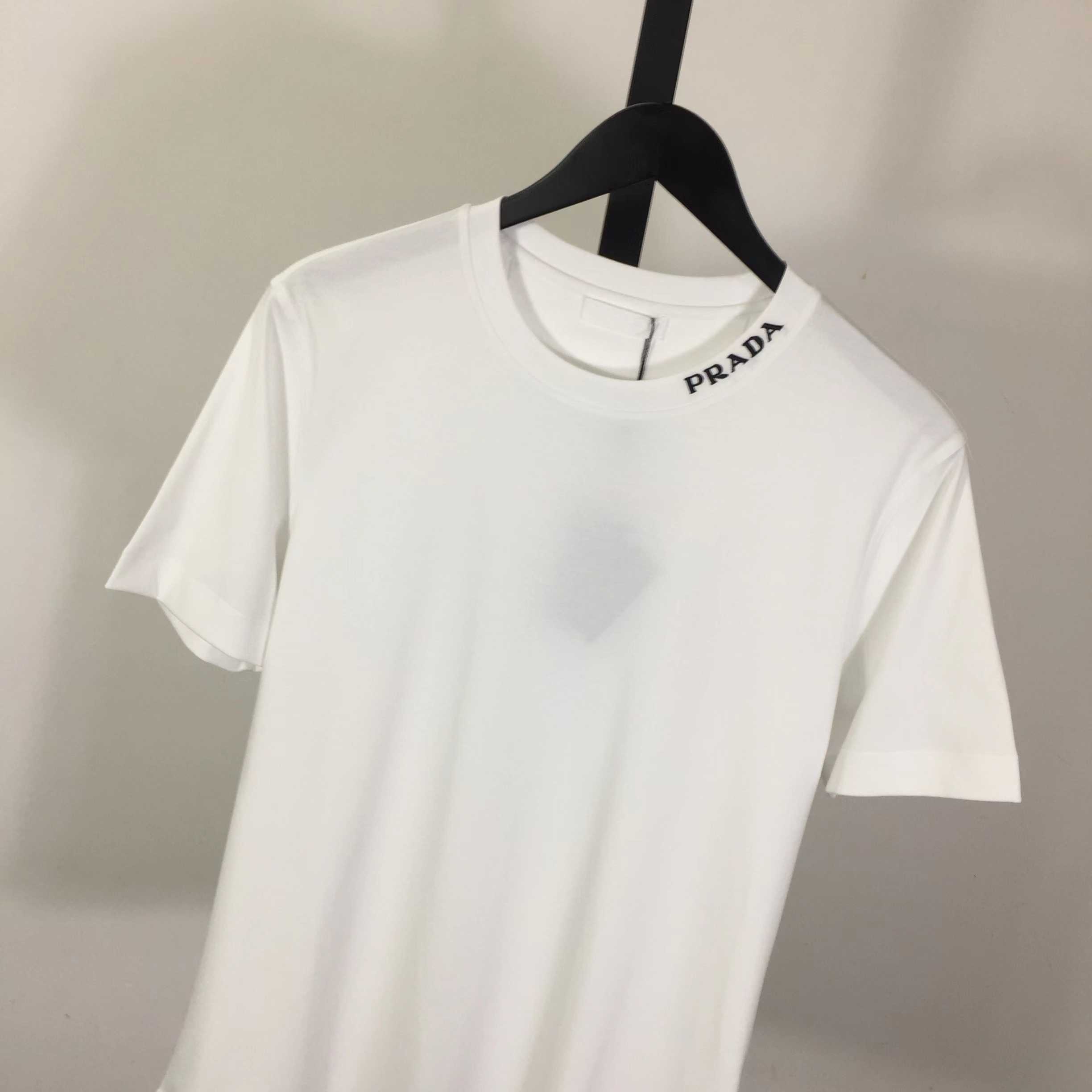 Prada Logo Cotton Tee - DopestKickz