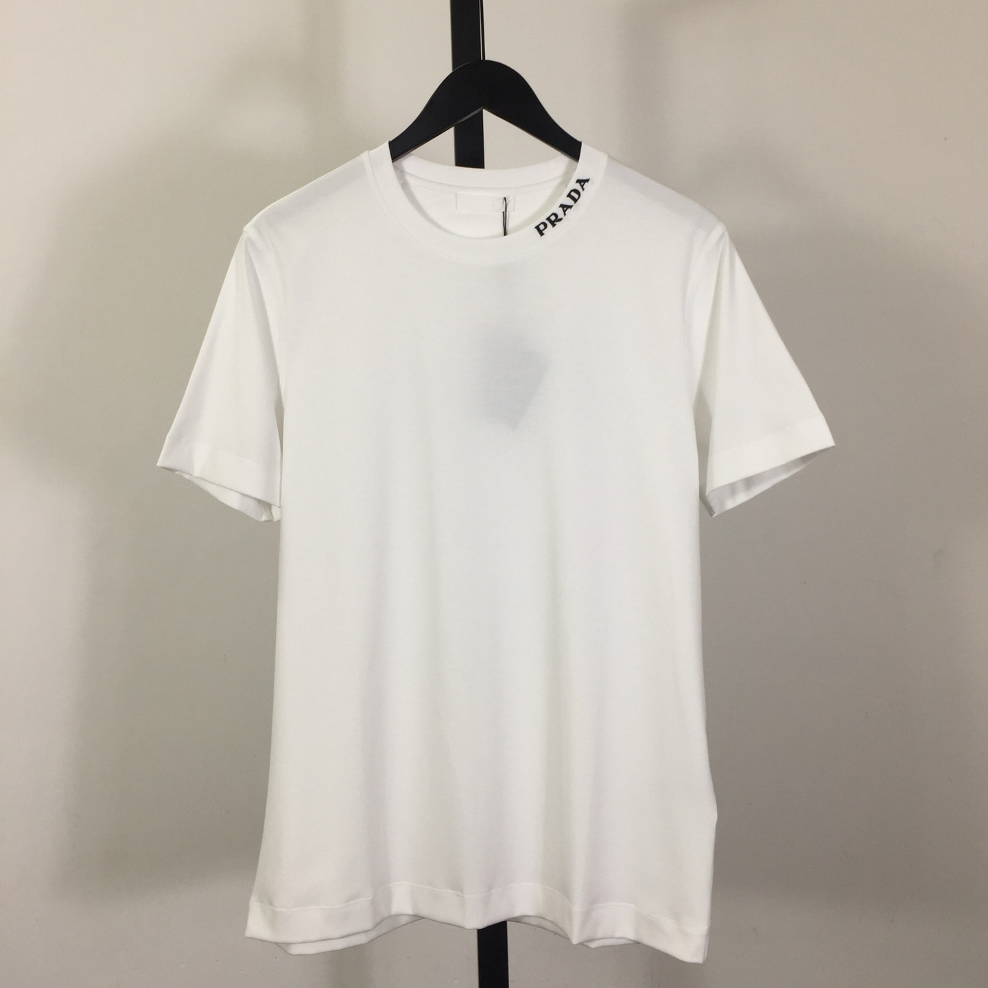 Prada Logo Cotton Tee - DopestKickz