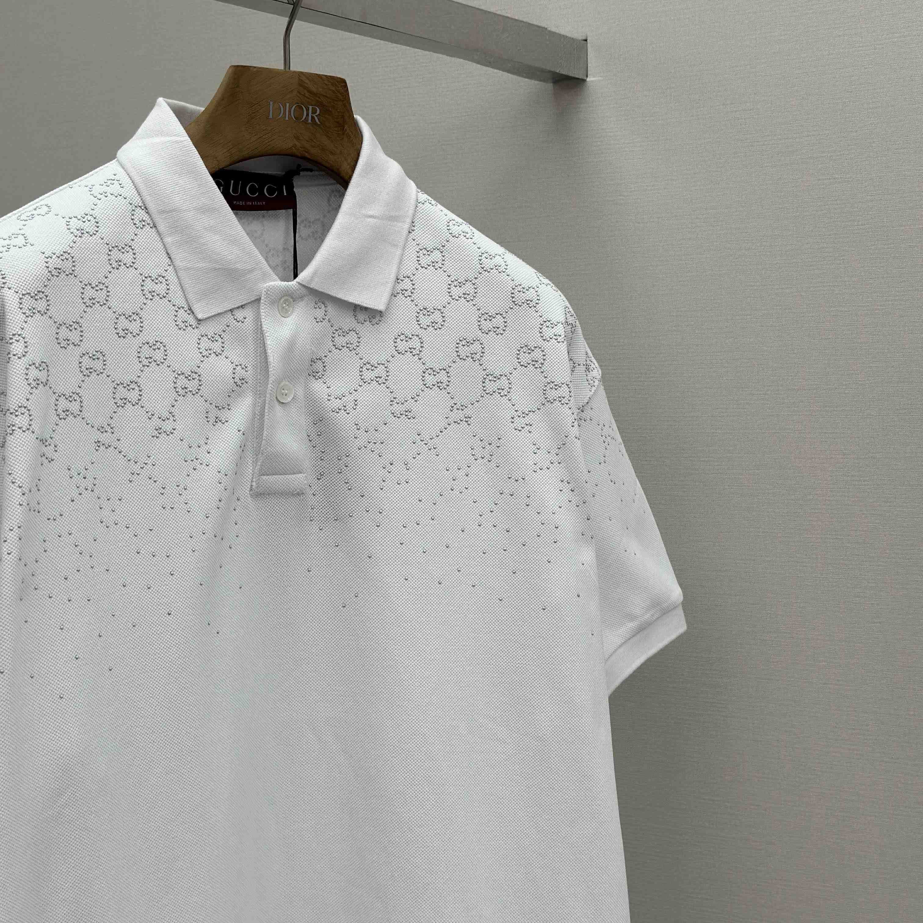Gucci Cotton Piquet Polo Shirt - DopestKickz