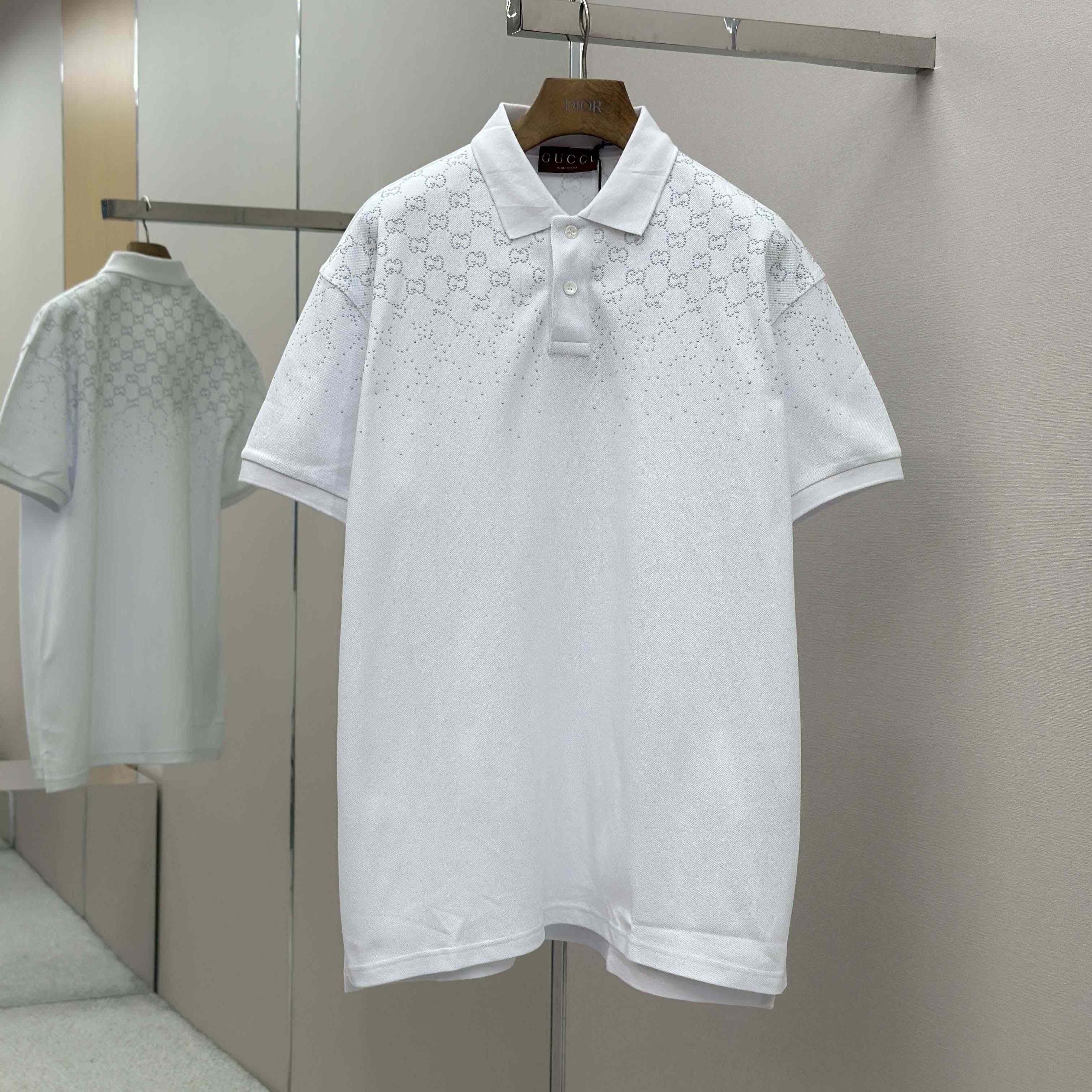 Gucci Cotton Piquet Polo Shirt - DopestKickz