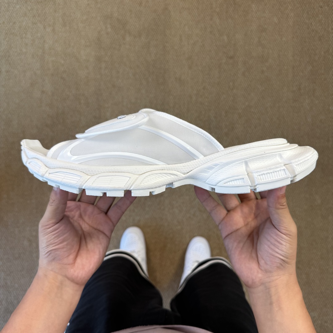 Balenciaga 3XL Slide Sandal 'White' - DopestKickz