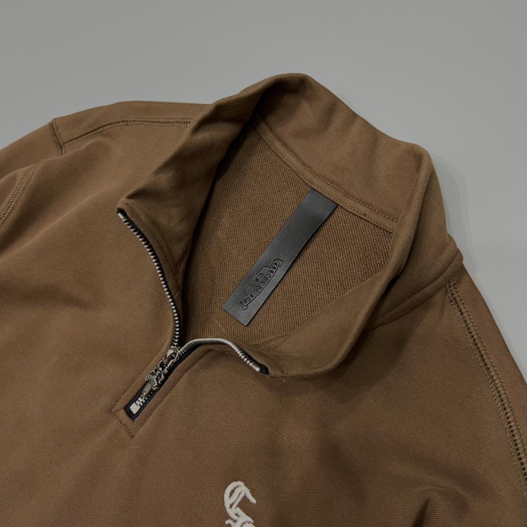 Chrome Hearts Slow Ride Half Zip Blouson - DopestKickz