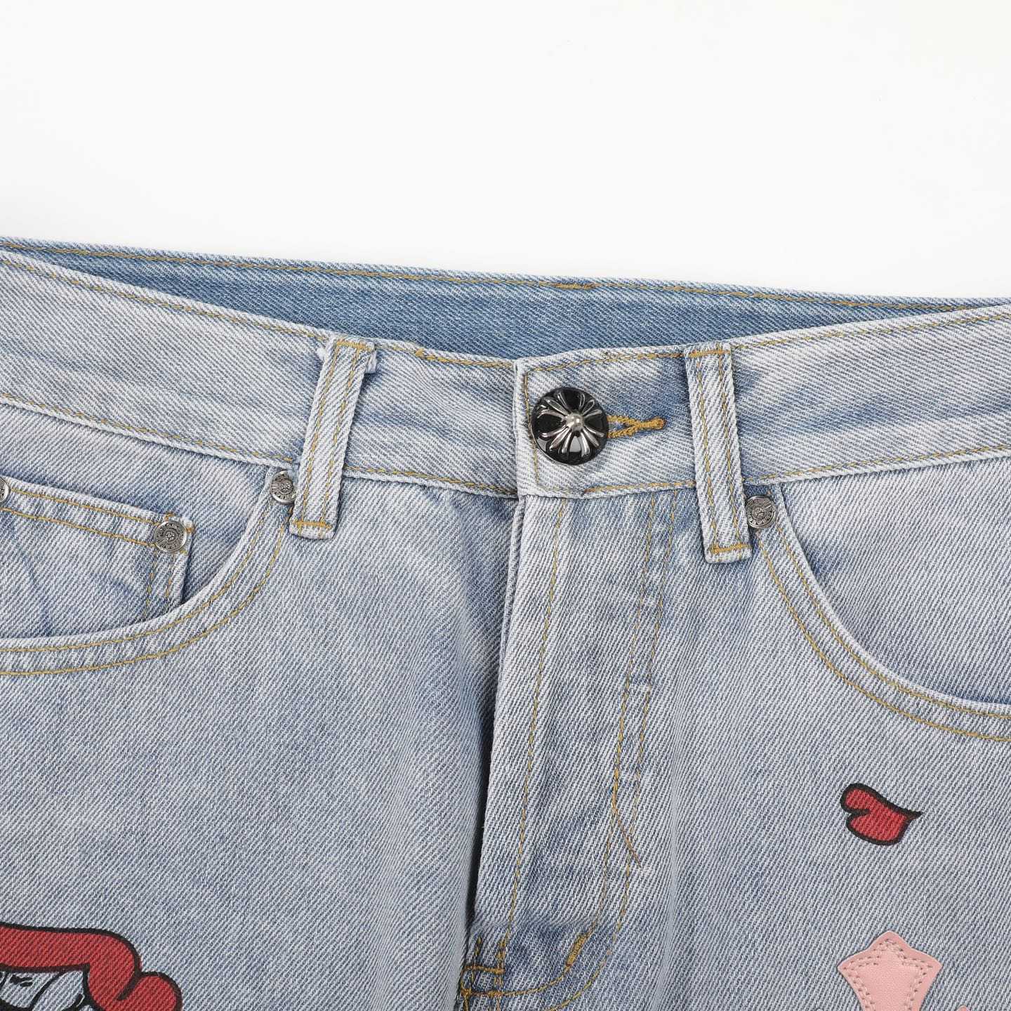 Chrome Hearts Jeans - DopestKickz
