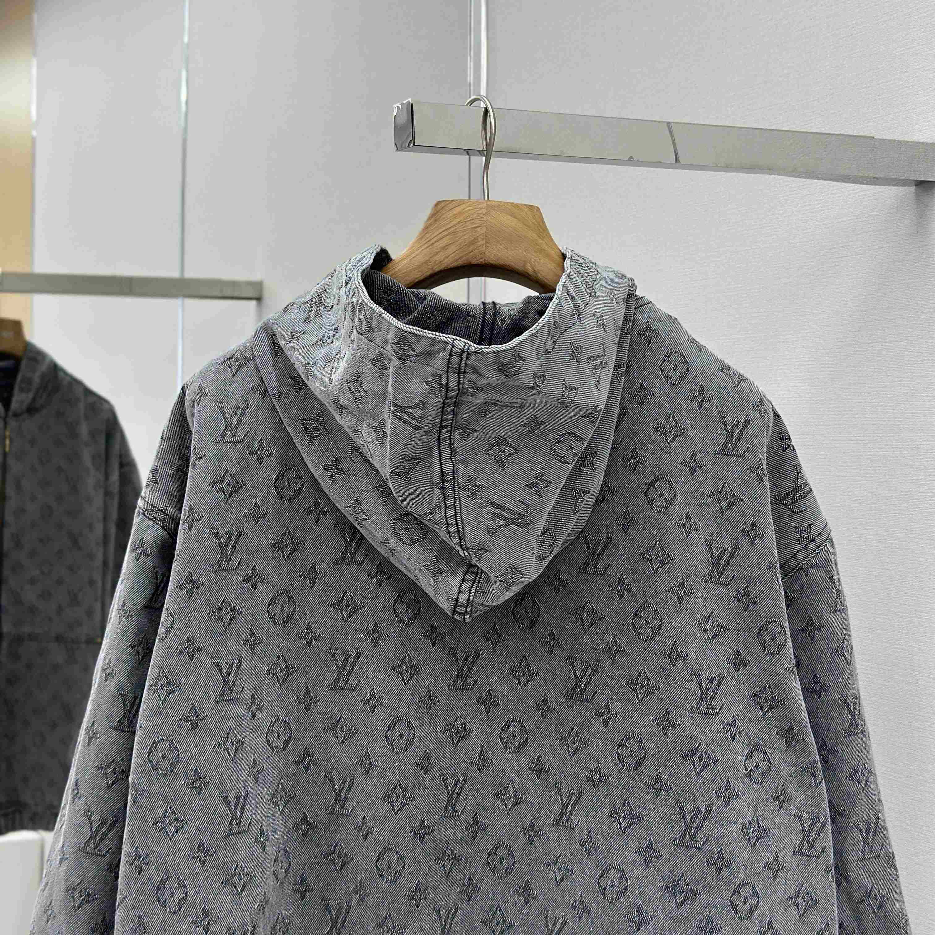 Louis Vuitton Monogram Hooded Jacket - DopestKickz