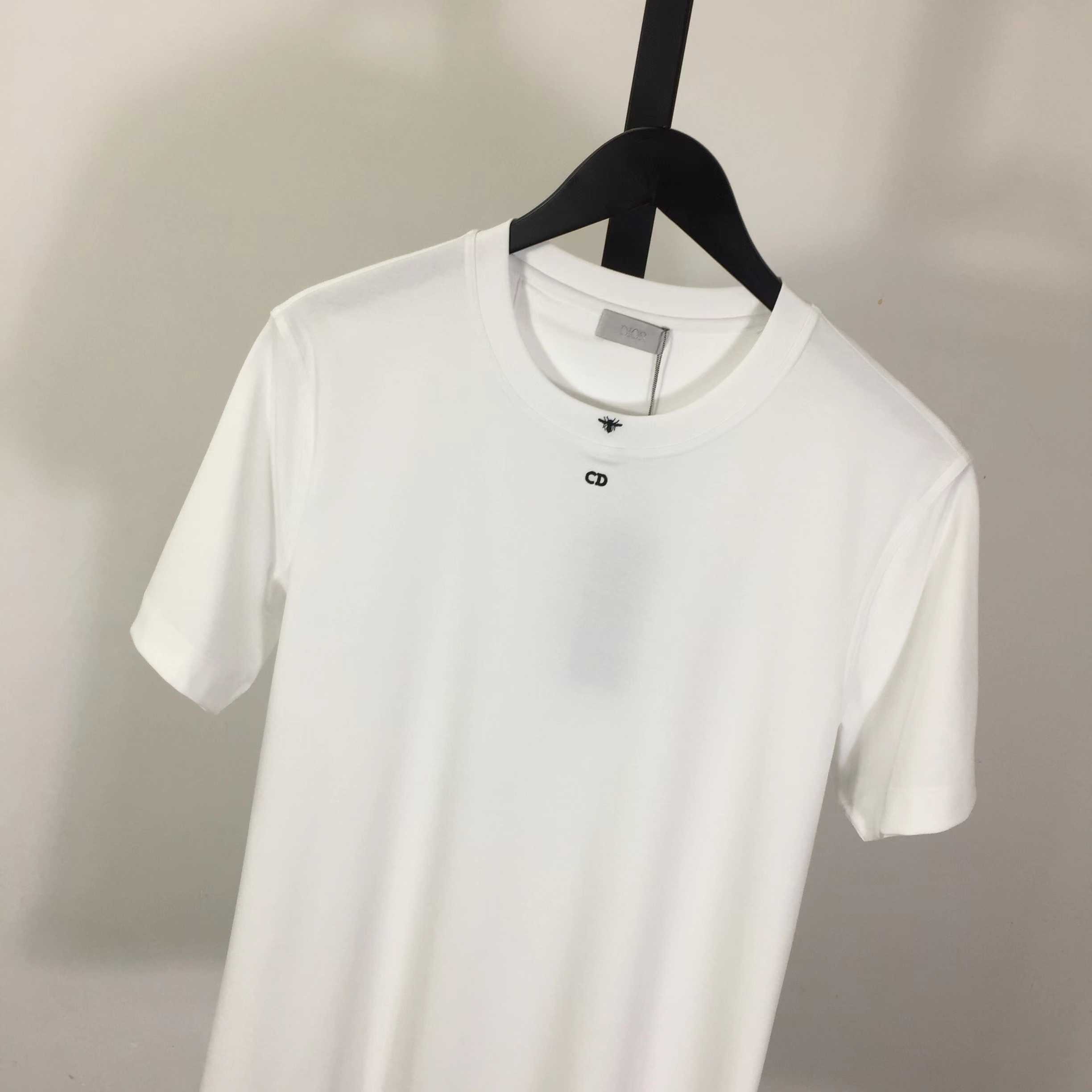 Dior Logo Cotton T-Shirt  - DopestKickz