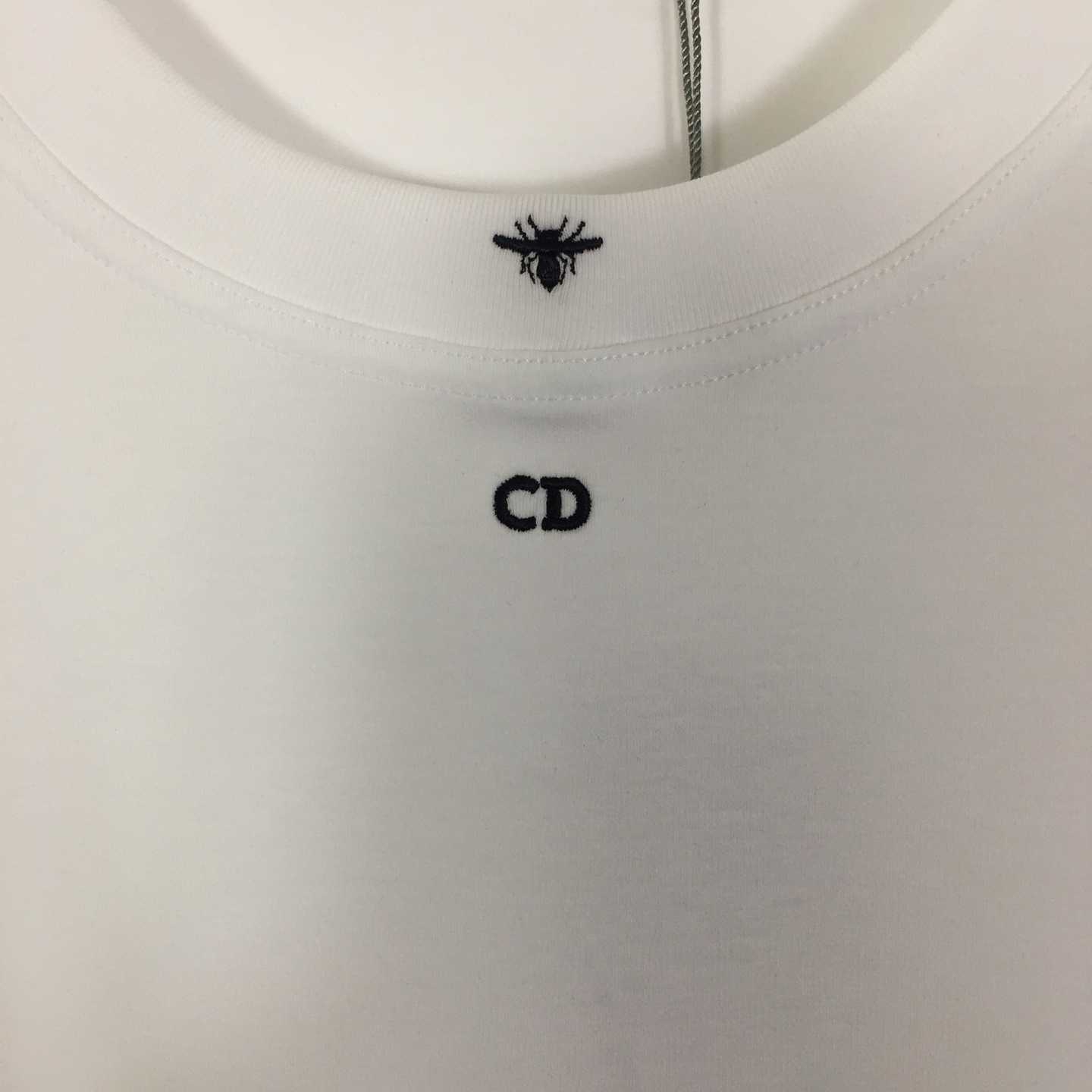 Dior Logo Cotton T-Shirt  - DopestKickz