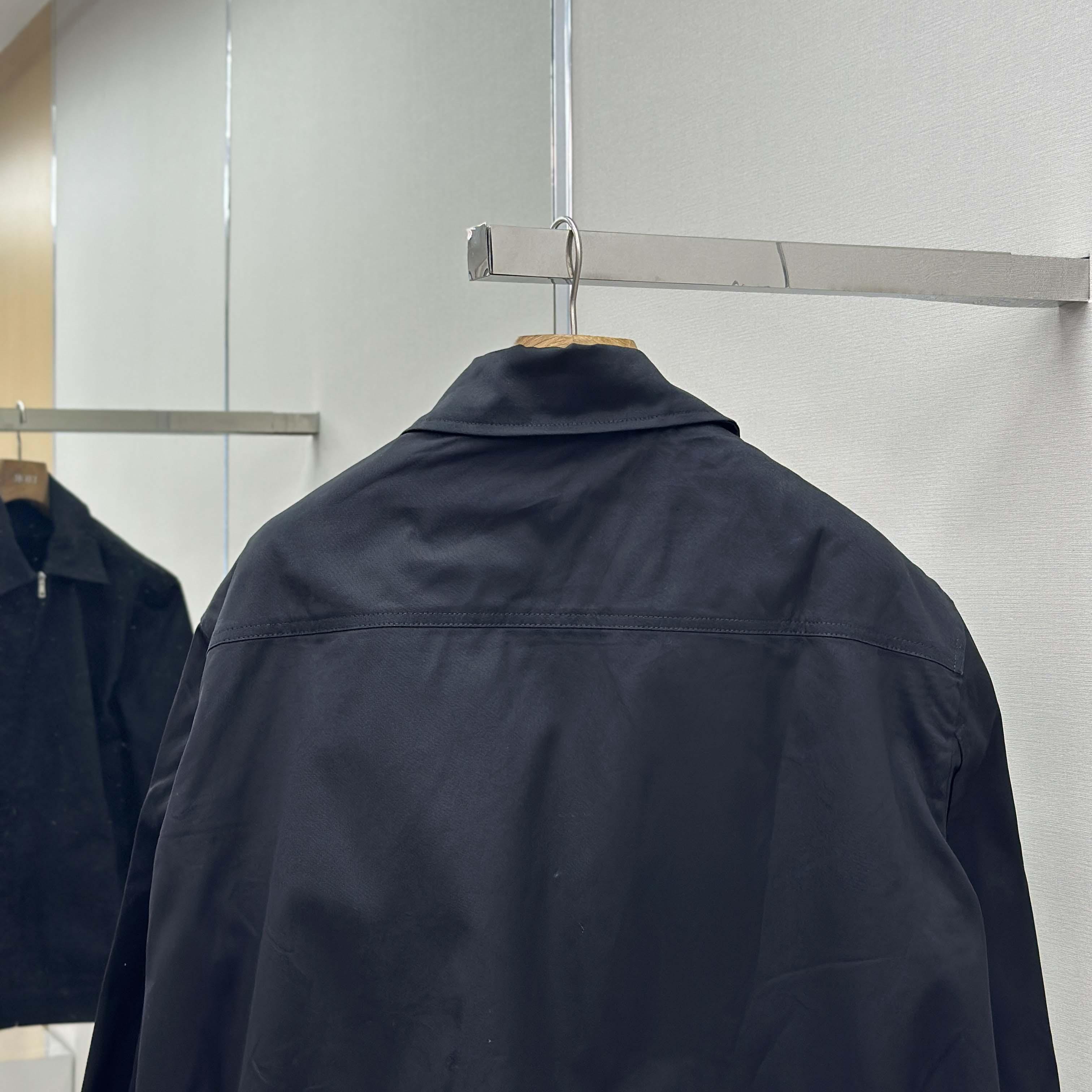 Gucci Cotton Twill Jacket With Web Detail - DopestKickz
