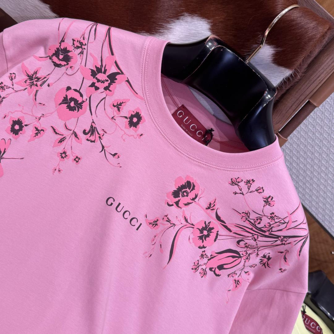 Gucci Soft Cotton Jersey T-shirt With Print - DopestKickz
