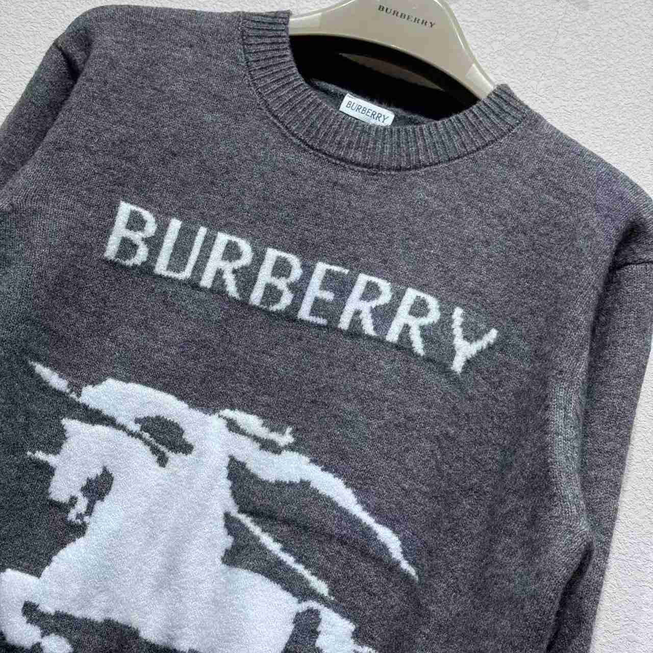 Burberry EKD Wool Cashmere Sweater - DopestKickz