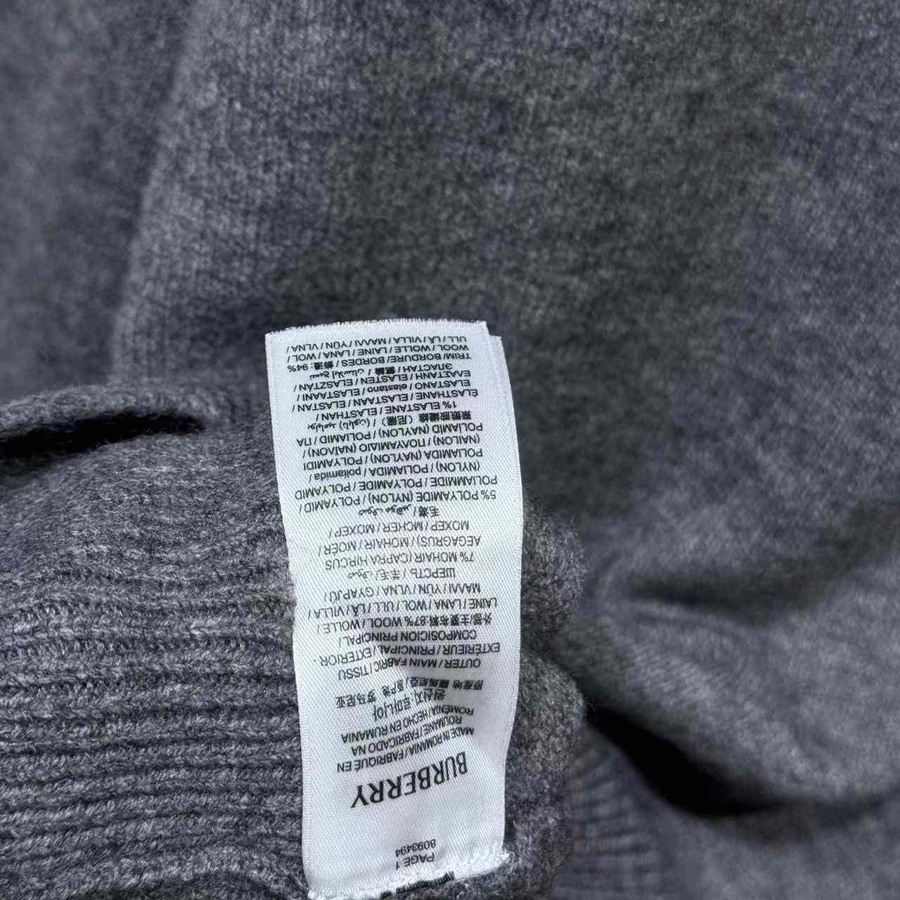 Burberry EKD Wool Cashmere Sweater - DopestKickz