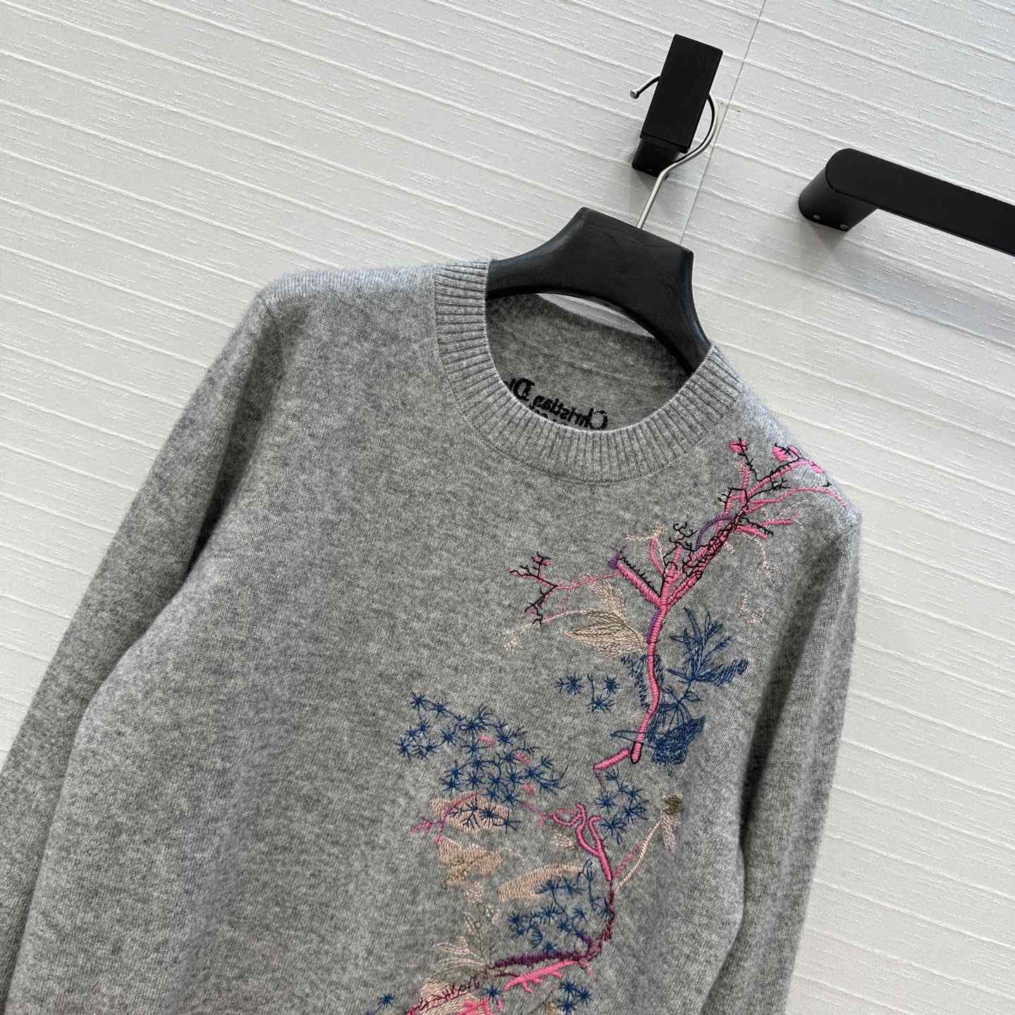 Dior Embroidered Sweater  - DopestKickz