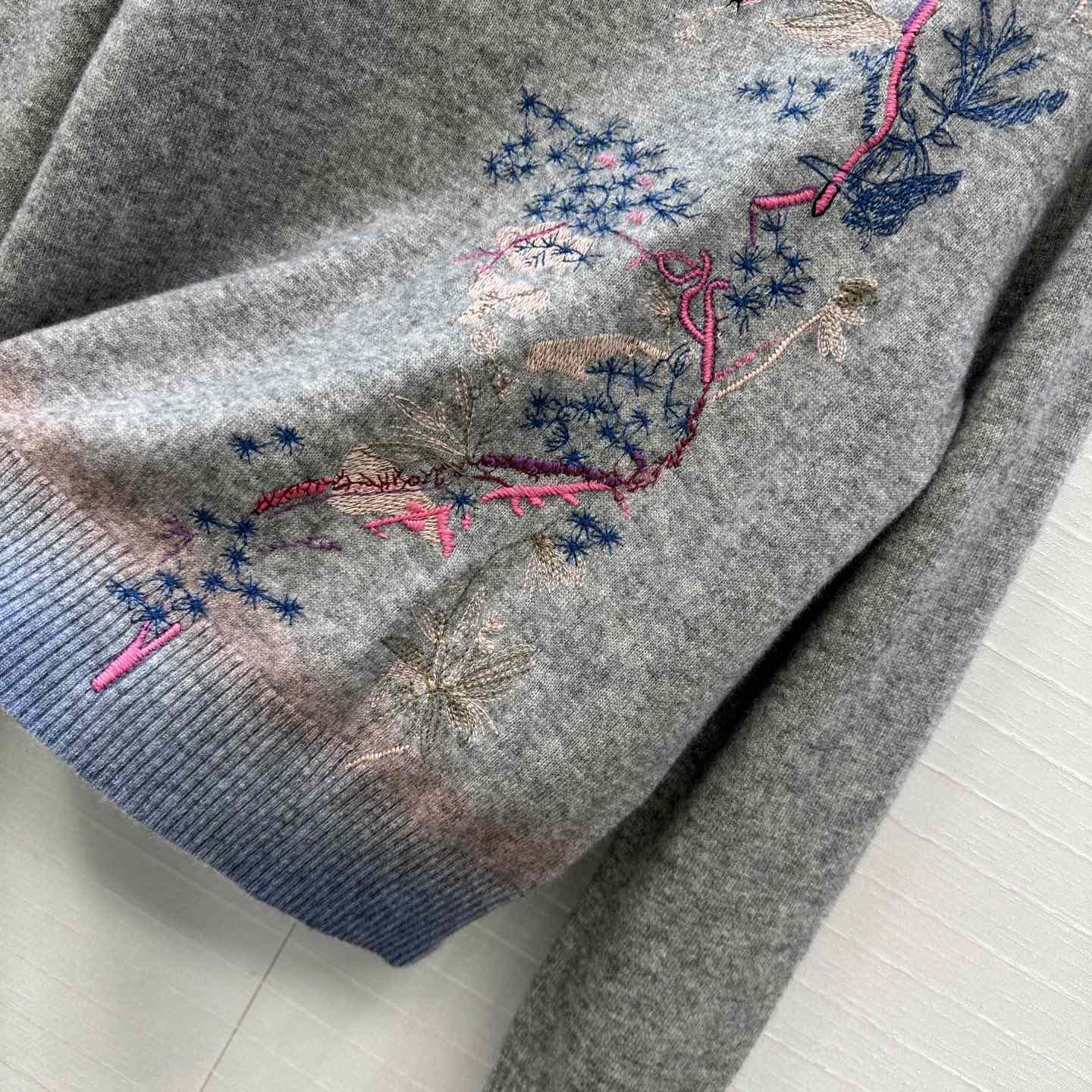 Dior Embroidered Sweater  - DopestKickz