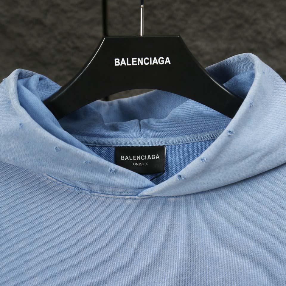 Balenciaga Faded Tape Type hoodie - DopestKickz