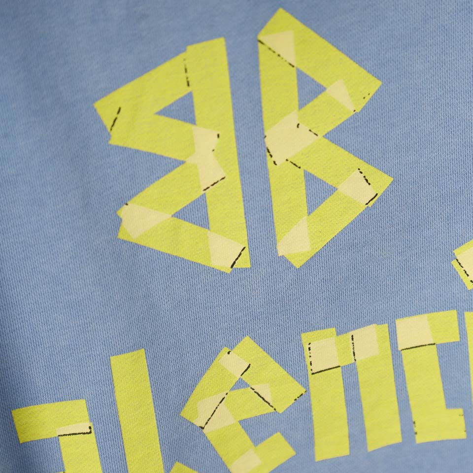 Balenciaga Faded Tape Type hoodie - DopestKickz