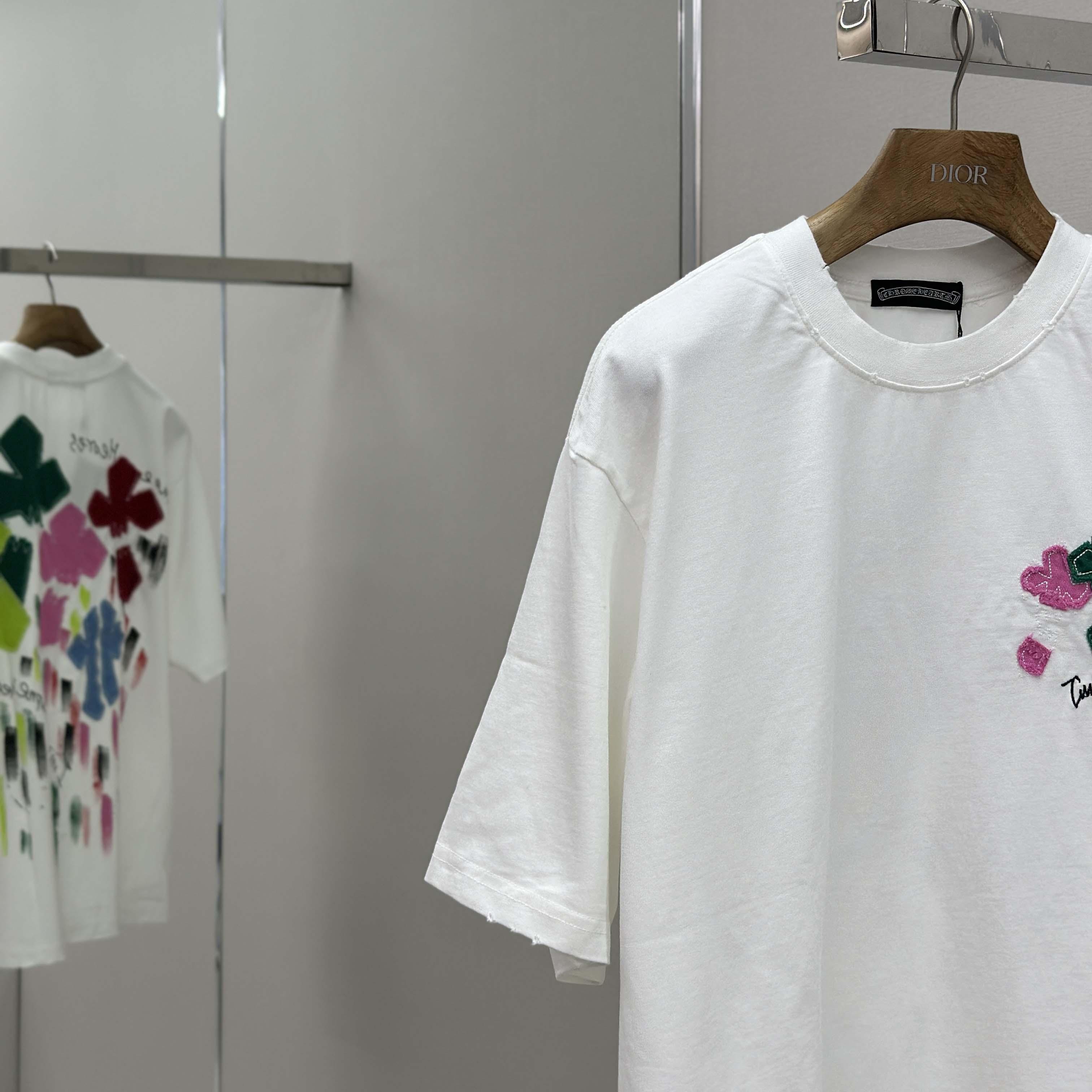 Chrome Hearts Cotton Tee - DopestKickz
