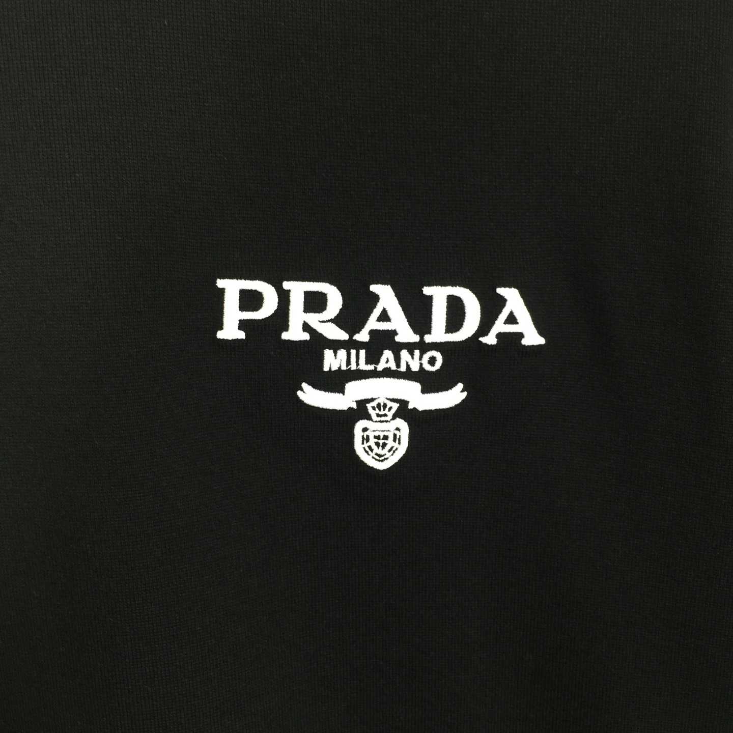 Prada Logo Cotton Tee - DopestKickz
