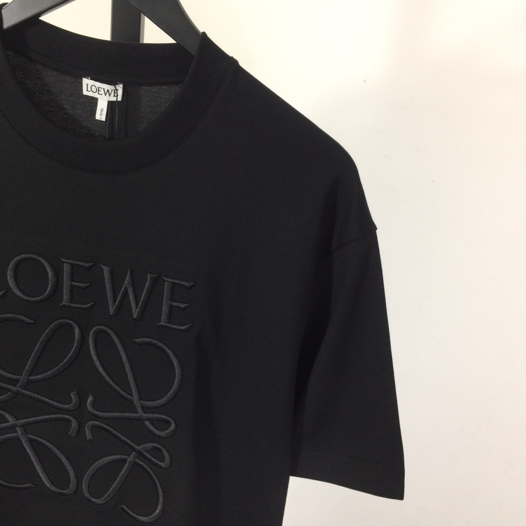 Loewe Logo Cotton Polo Shirt - DopestKickz