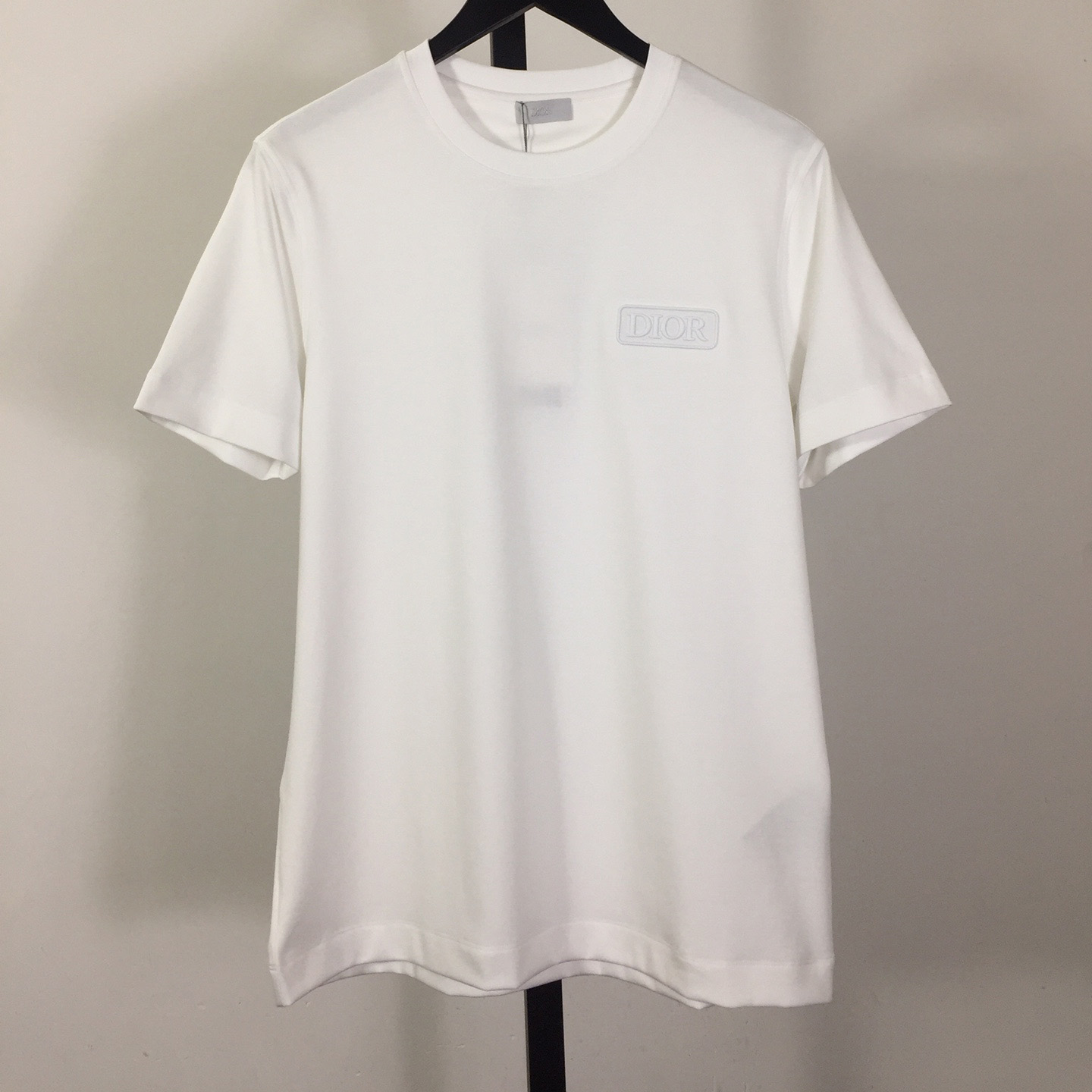 Dior Logo Cotton T-Shirt  - DopestKickz