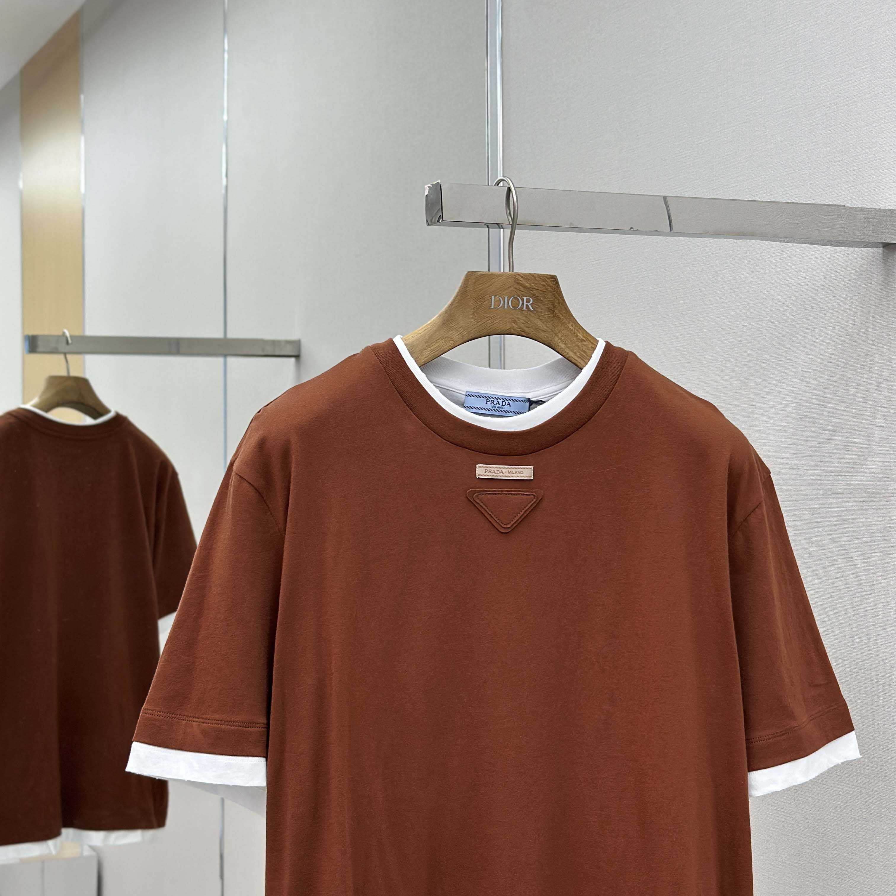 Prada Cotton jersey T-shirt - DopestKickz