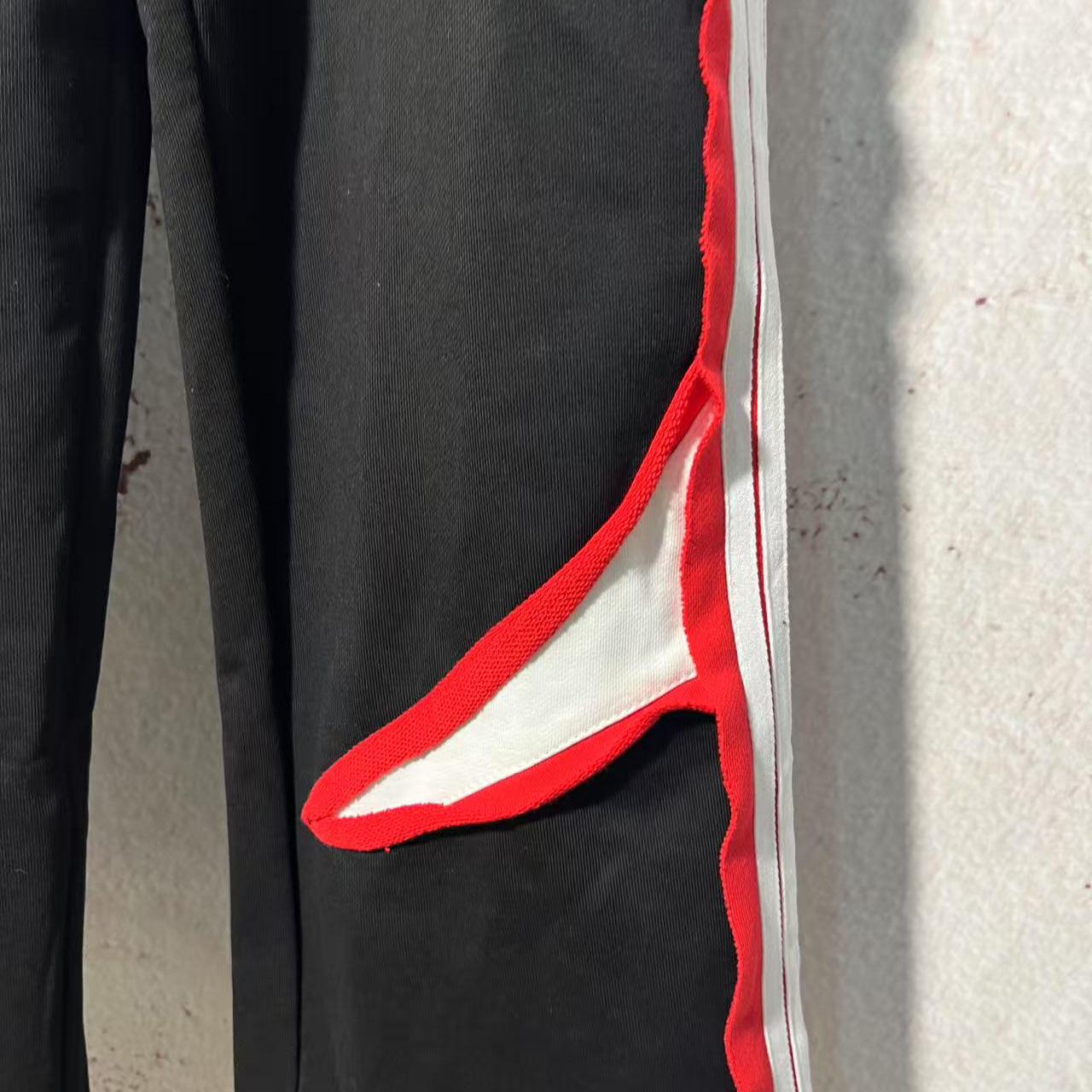 Balenciaga Cut-Up Oversized Sweatpants In Faded Black And White Dry Fleece - DopestKickz
