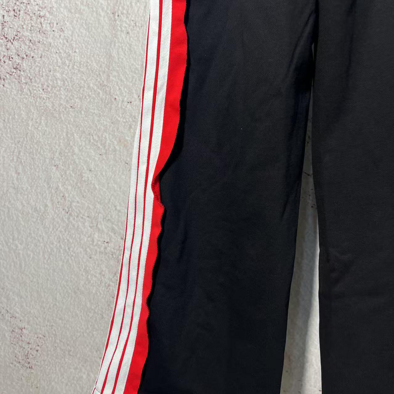 Balenciaga Cut-Up Oversized Sweatpants In Faded Black And White Dry Fleece - DopestKickz
