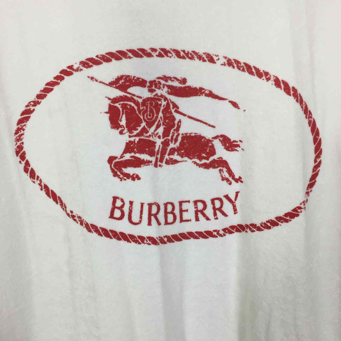 Burberry Knight Stamp Towelling T-shirt - DopestKickz
