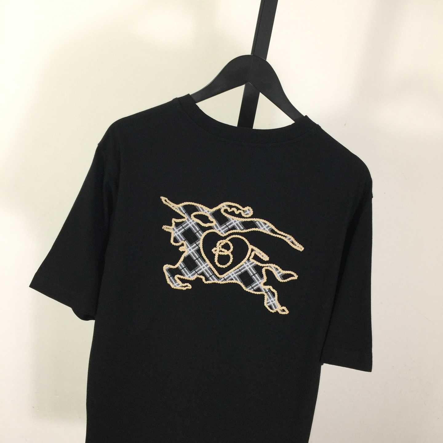 Burberry Check EKD Cotton T-shirt - DopestKickz