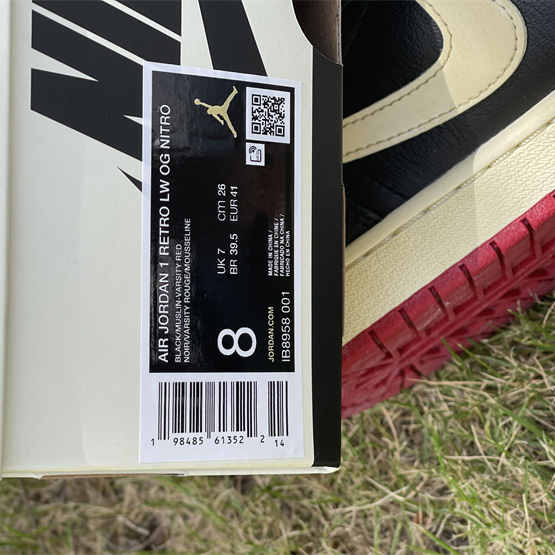 Nigel Sylvester x Jordan Air Jordan 1 Low OG Nitro Better With Time    IB8958-001 - DopestKickz