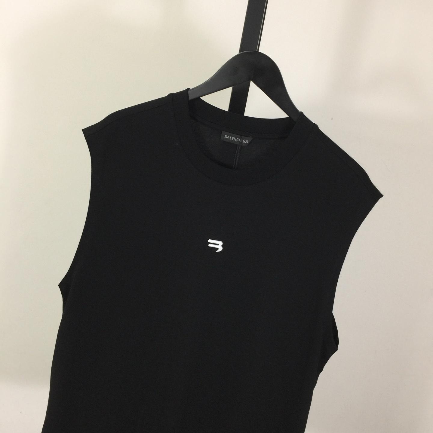 Balenciaga Logo Tank Top - DopestKickz