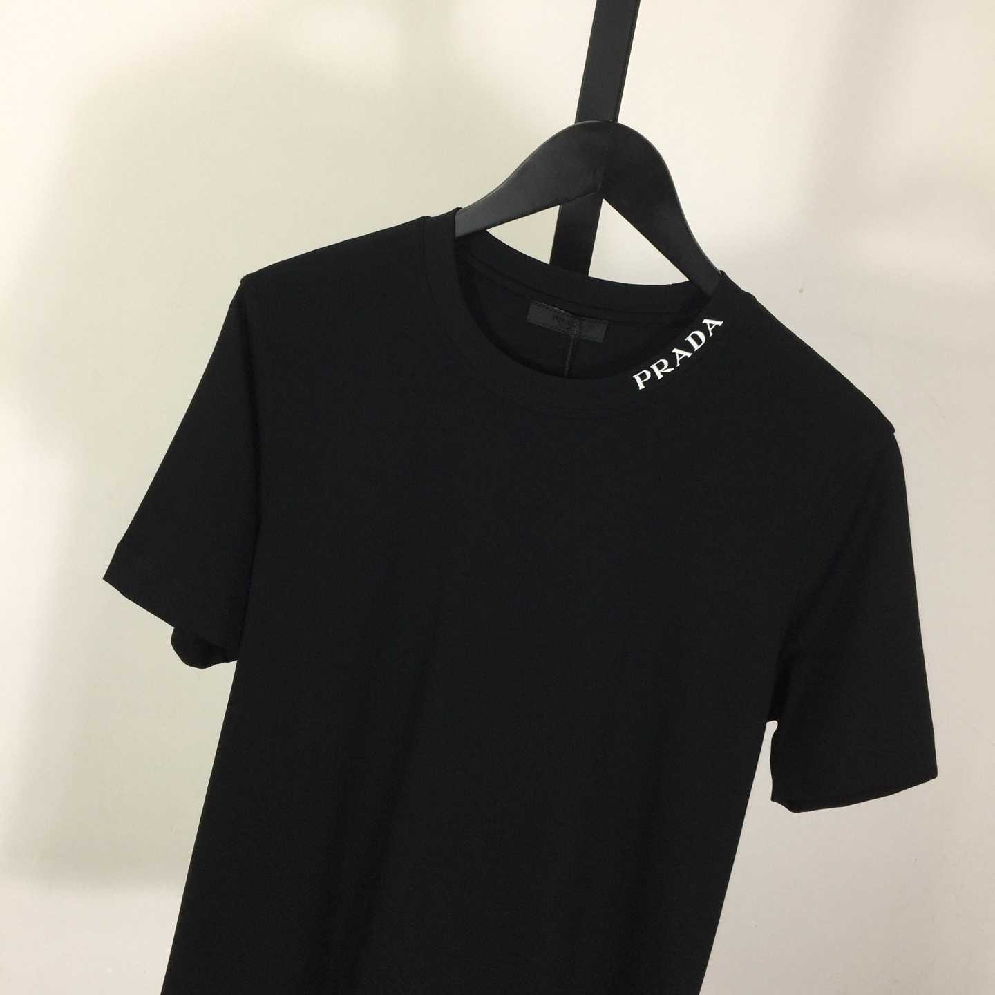 Prada Logo Cotton Tee - DopestKickz