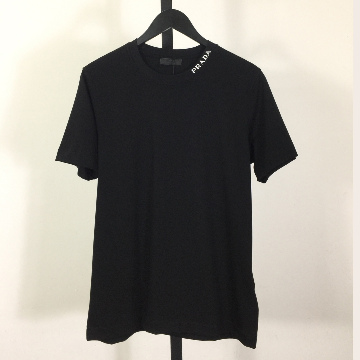 Prada Logo Cotton Tee - DopestKickz