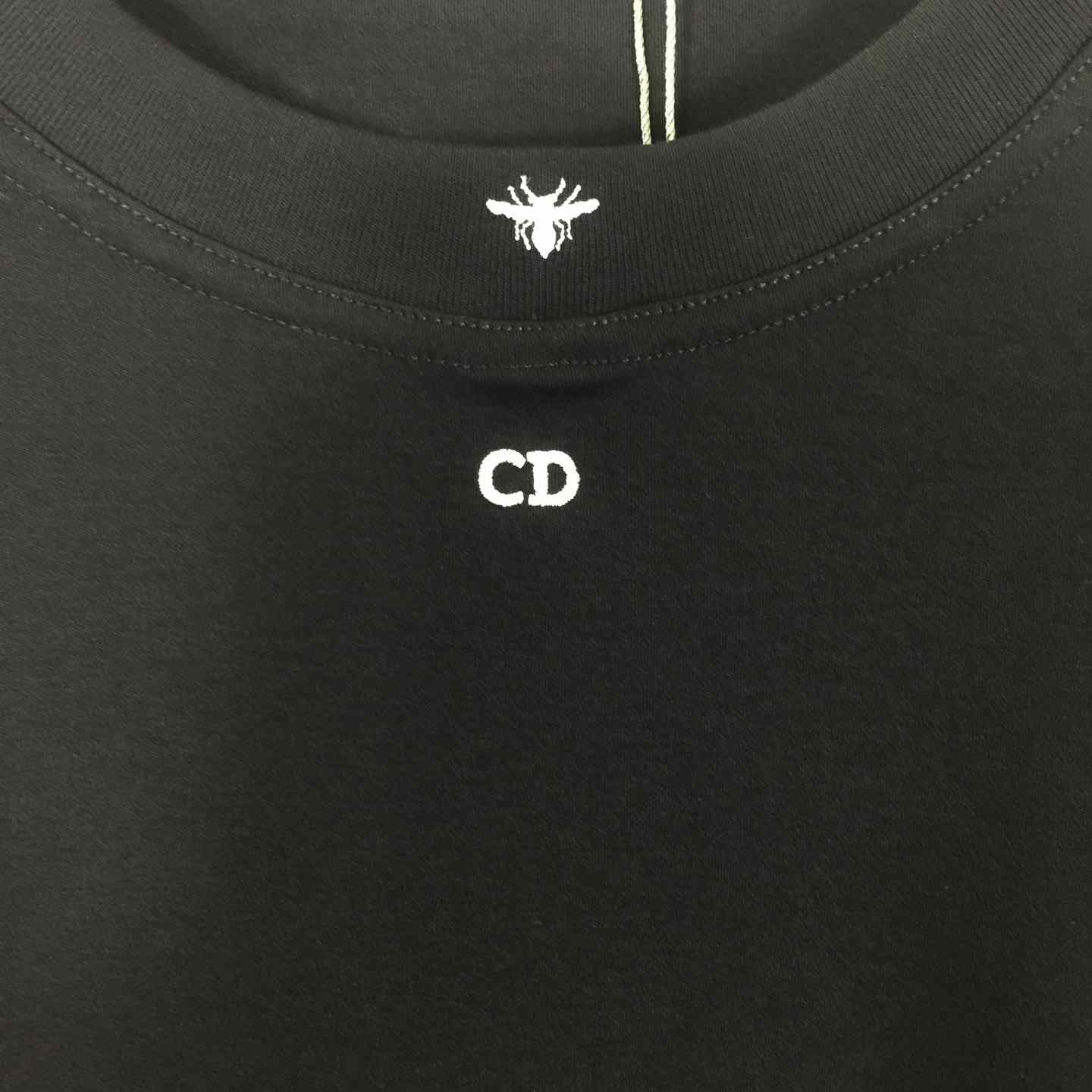 Dior Logo Cotton T-Shirt  - DopestKickz