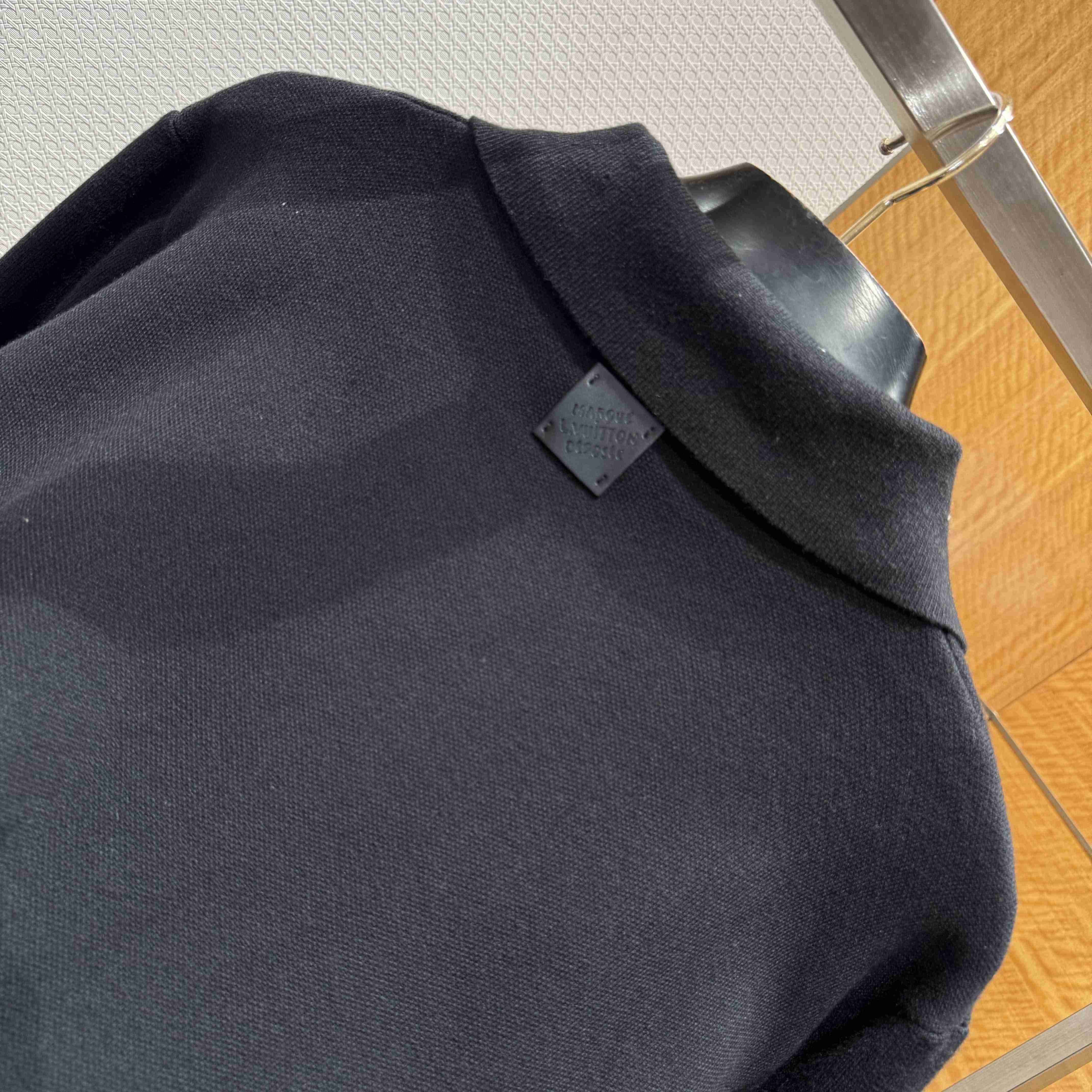 Louis Vuitton Knit Blouson With Leather Details   1AH346 - DopestKickz