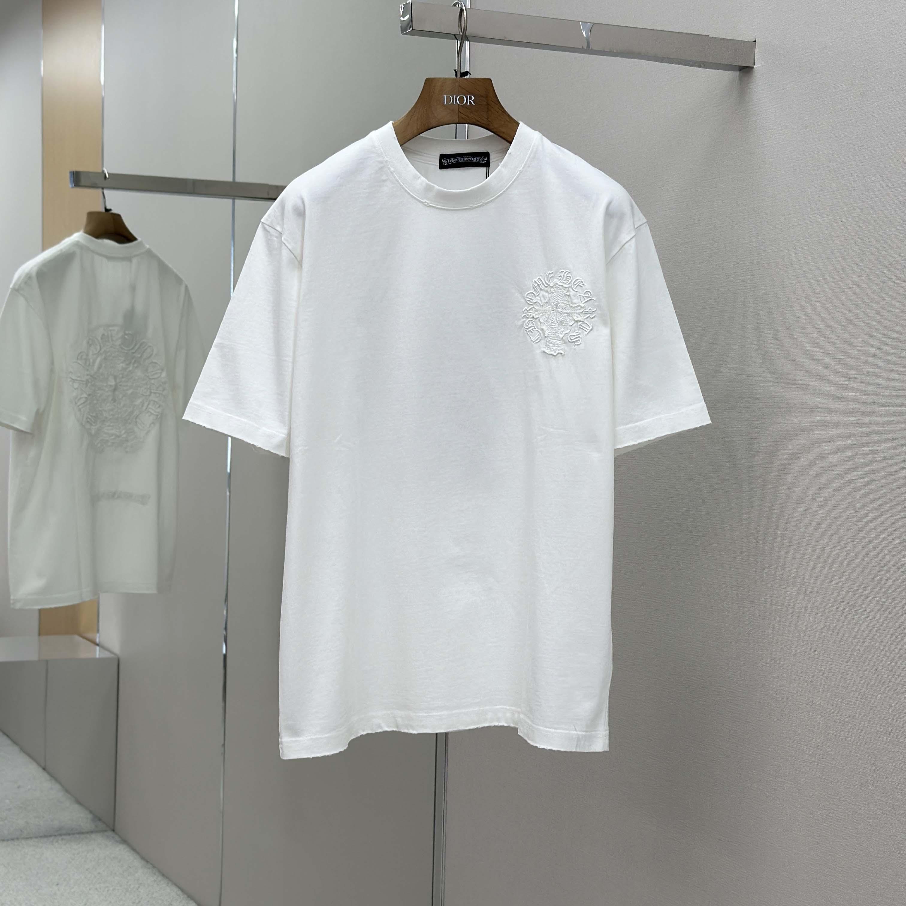 Chrome Hearts Cotton Tee - DopestKickz